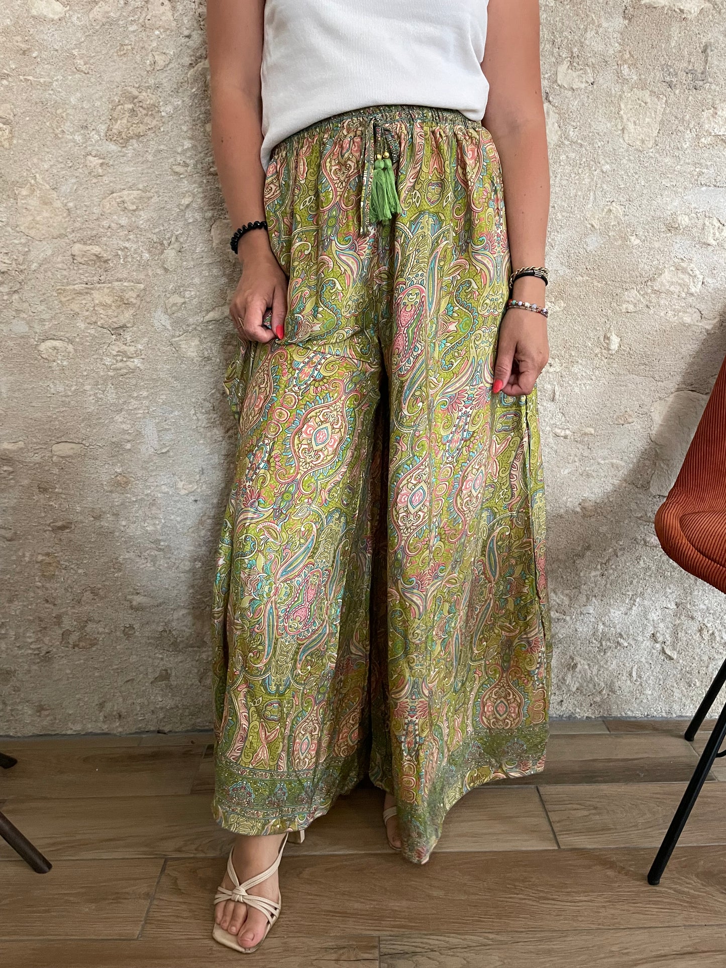 Pantalon fluide bohème INDE