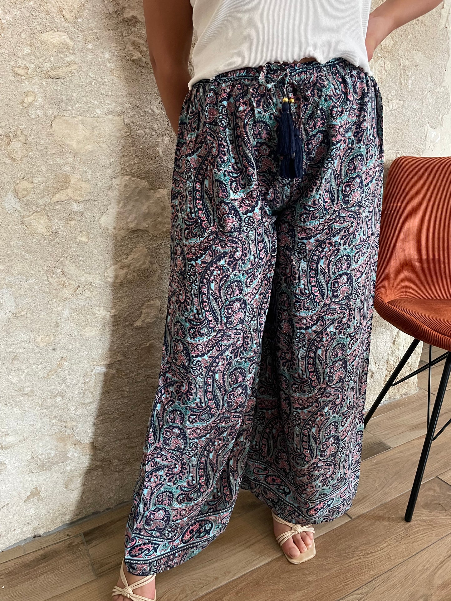 Pantalon fluide bohème INDE