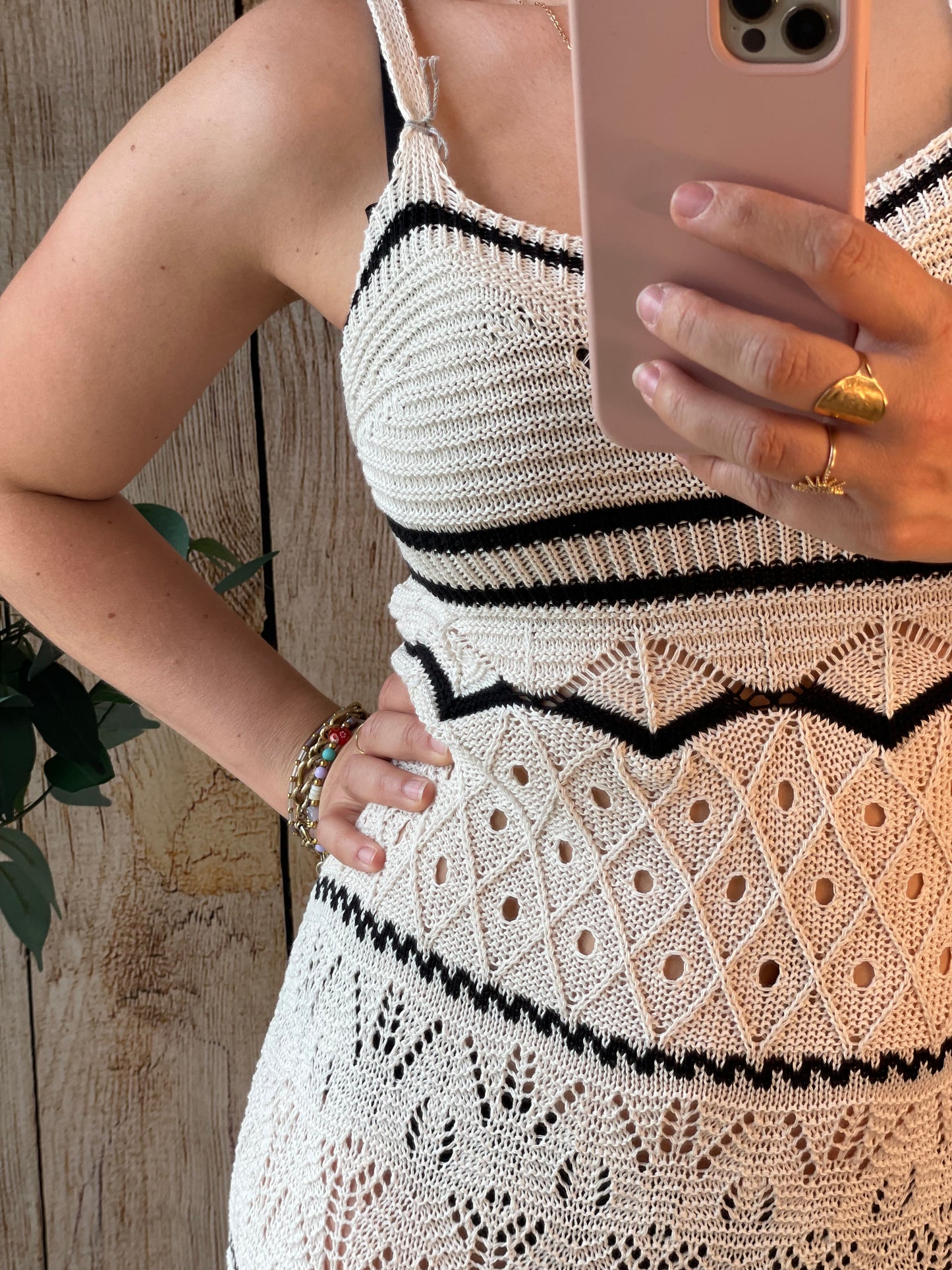 Robe de plage en crochet