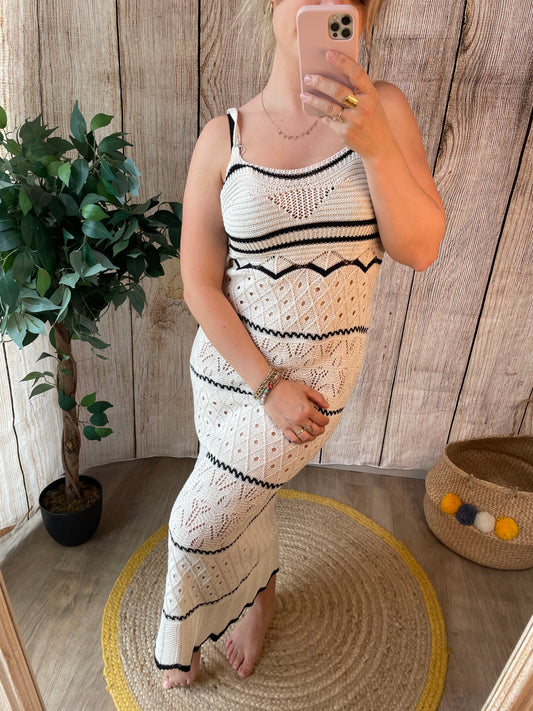 Robe de plage en crochet