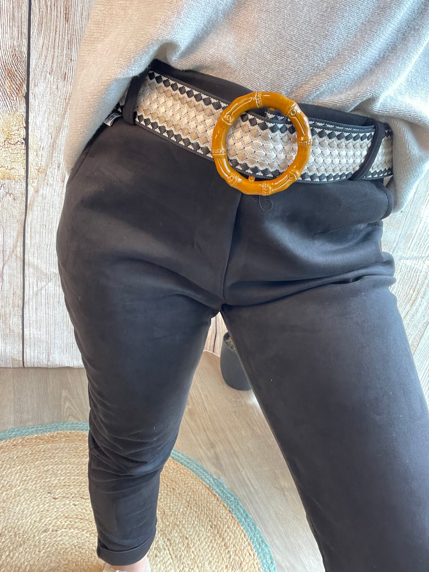 Pantalon + ceinture (TU ou GT)